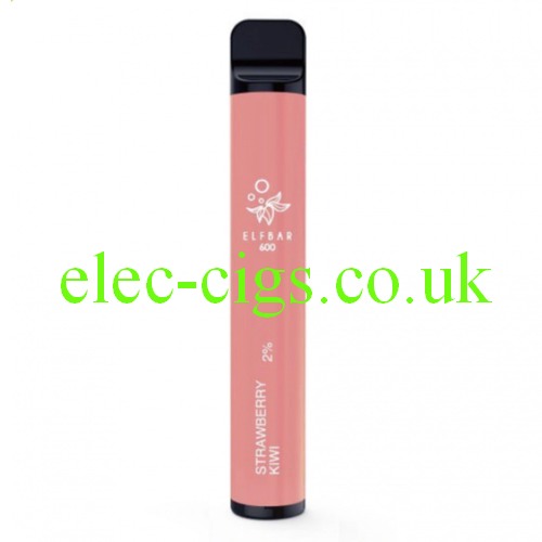Strawberry Kiwi 600 Puff Disposable ECigarette by Elf Bar